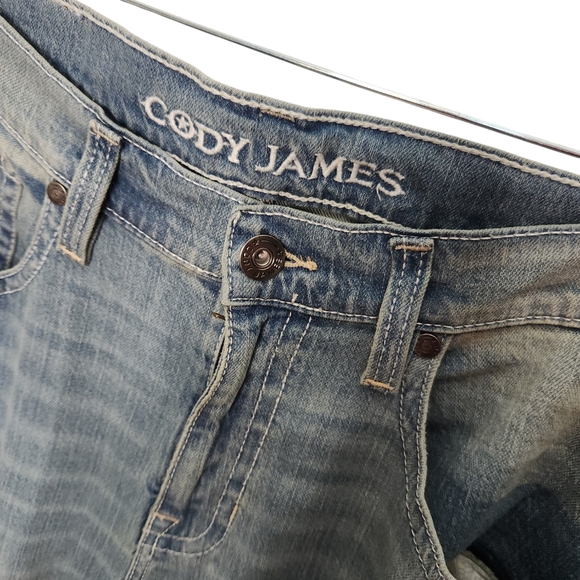 NWT Cody James Men's Stackable Straight EXTRA LONG Jeans - Picture 5 of 10